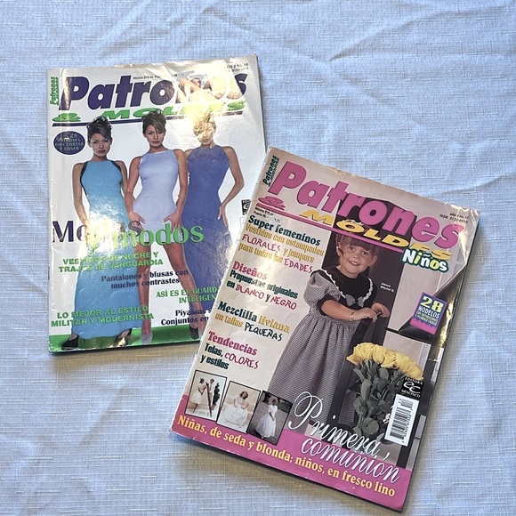 PATRONES & MOLDES MAGAZINES SET OF TWO - Picture 2 of 12